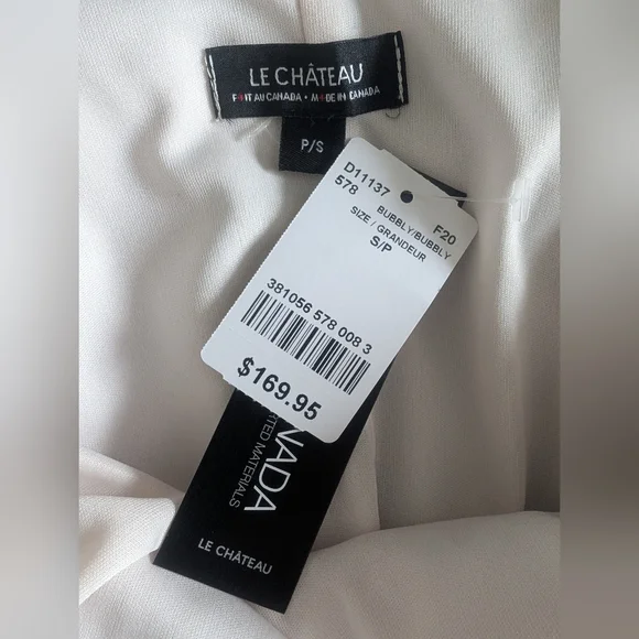 Le Chateau One Shoulder Floral Dress in Pink and Purple - Picture 7 of 11